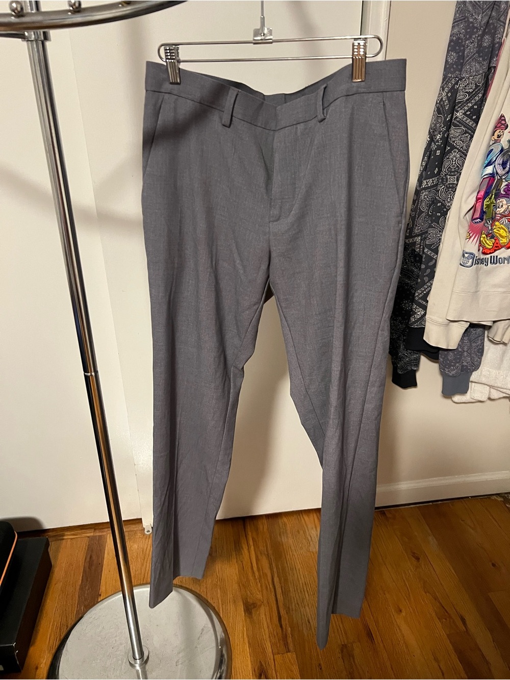 Perry Ellis Charcoal Gray Dress Slacks